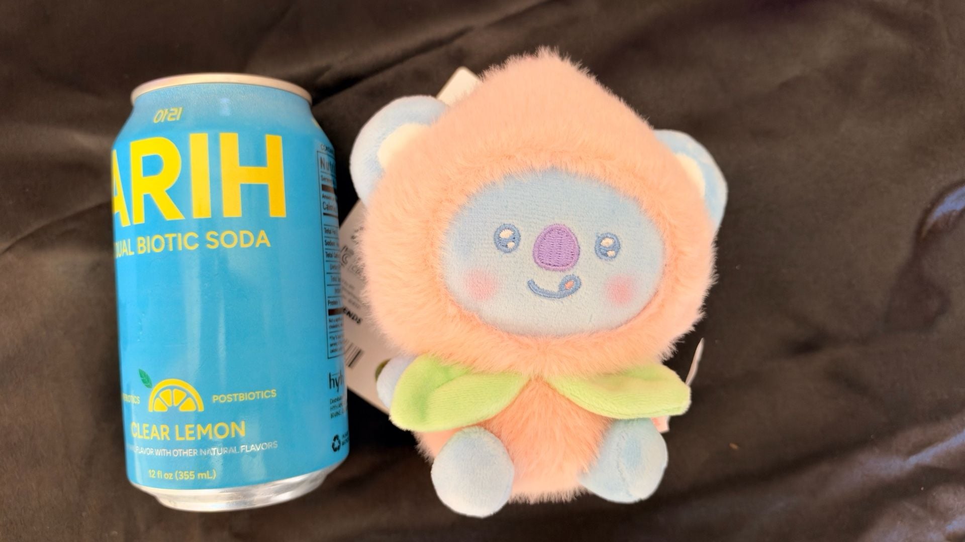 BT21 Koya Pink Peach Plush Keyring Keychain bag charm BTS RM Namjoon 2