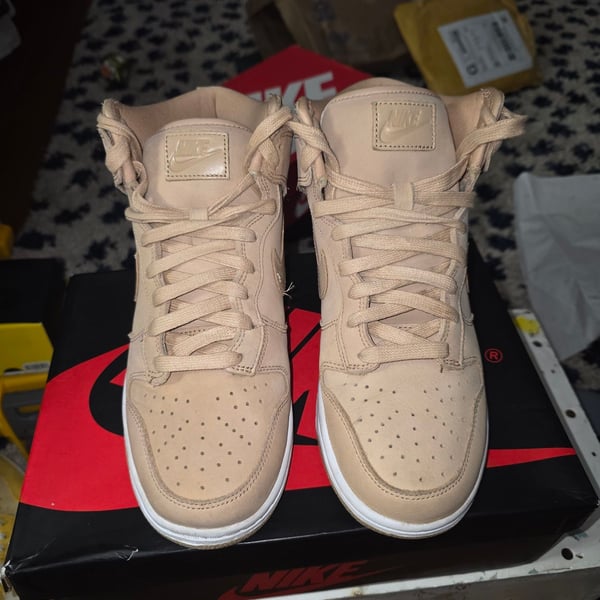 Nike Dunk High Premium Vachetta Tan Size 8.5 DX2044-201