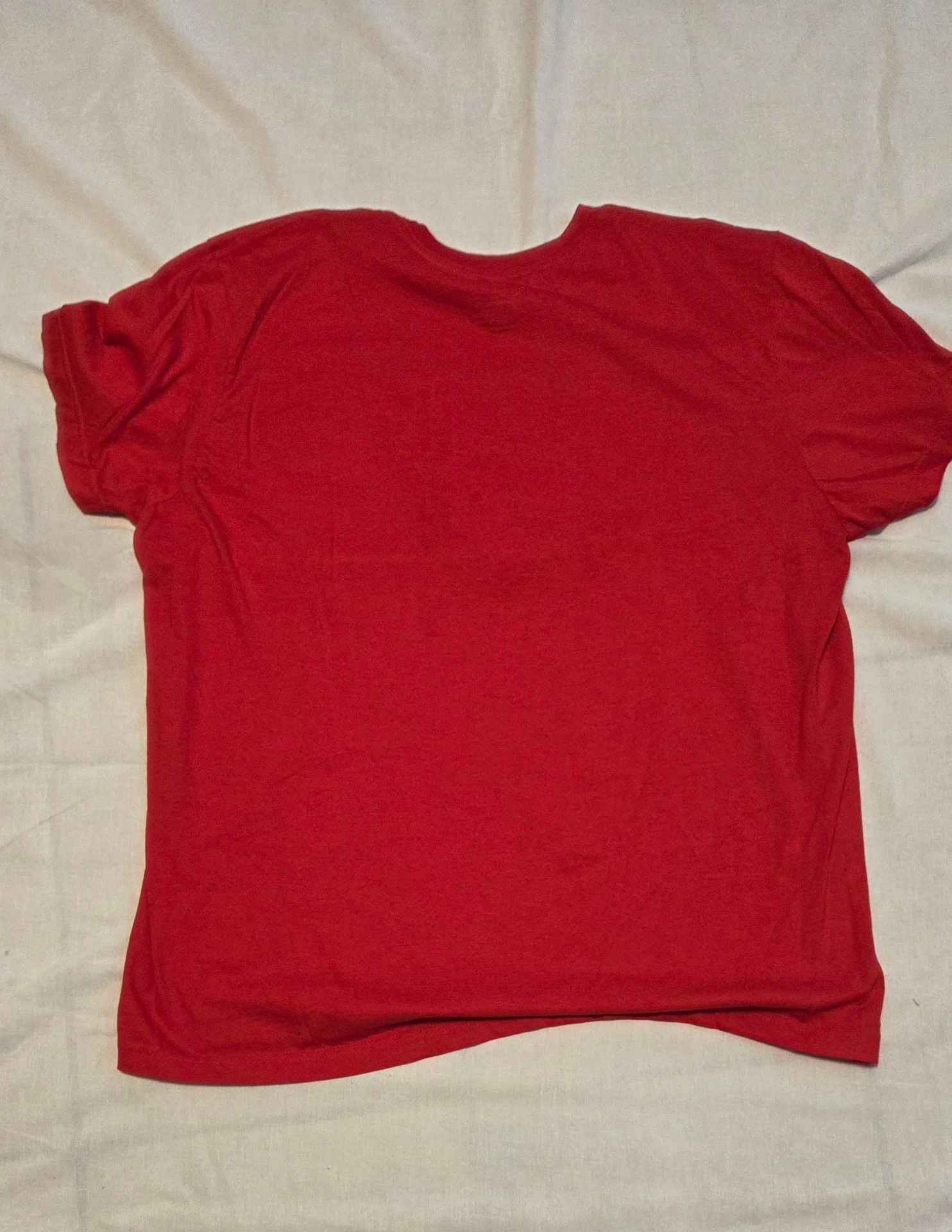 MLB Genuine Merchandise Texas Rangers T-Shirt Size XXL Red Graphic Logo 4