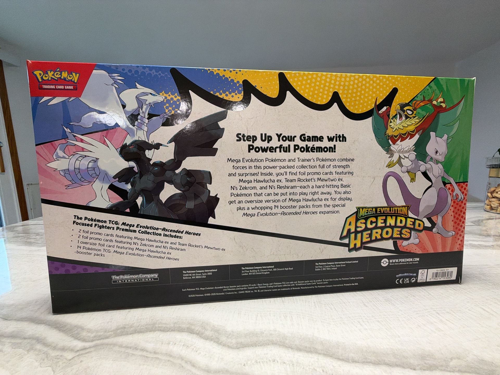 Pokemon TCG Mega Evolution Ascended Heroes Focused Fighters Premium Collection 4