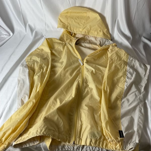Columbia Windbreaker Jacket Size XL Yellow