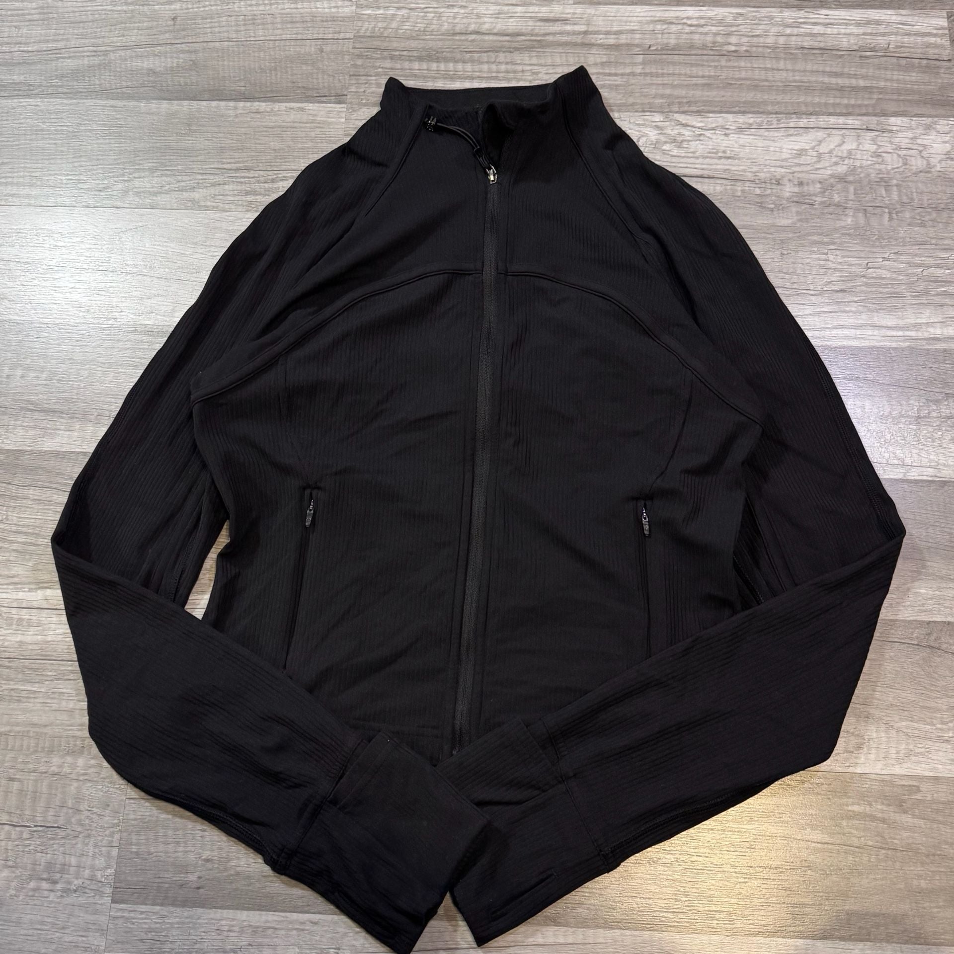 Lululemon Define Jacket Black Ribbed 2