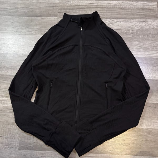 Lululemon Define Jacket Black Ribbed