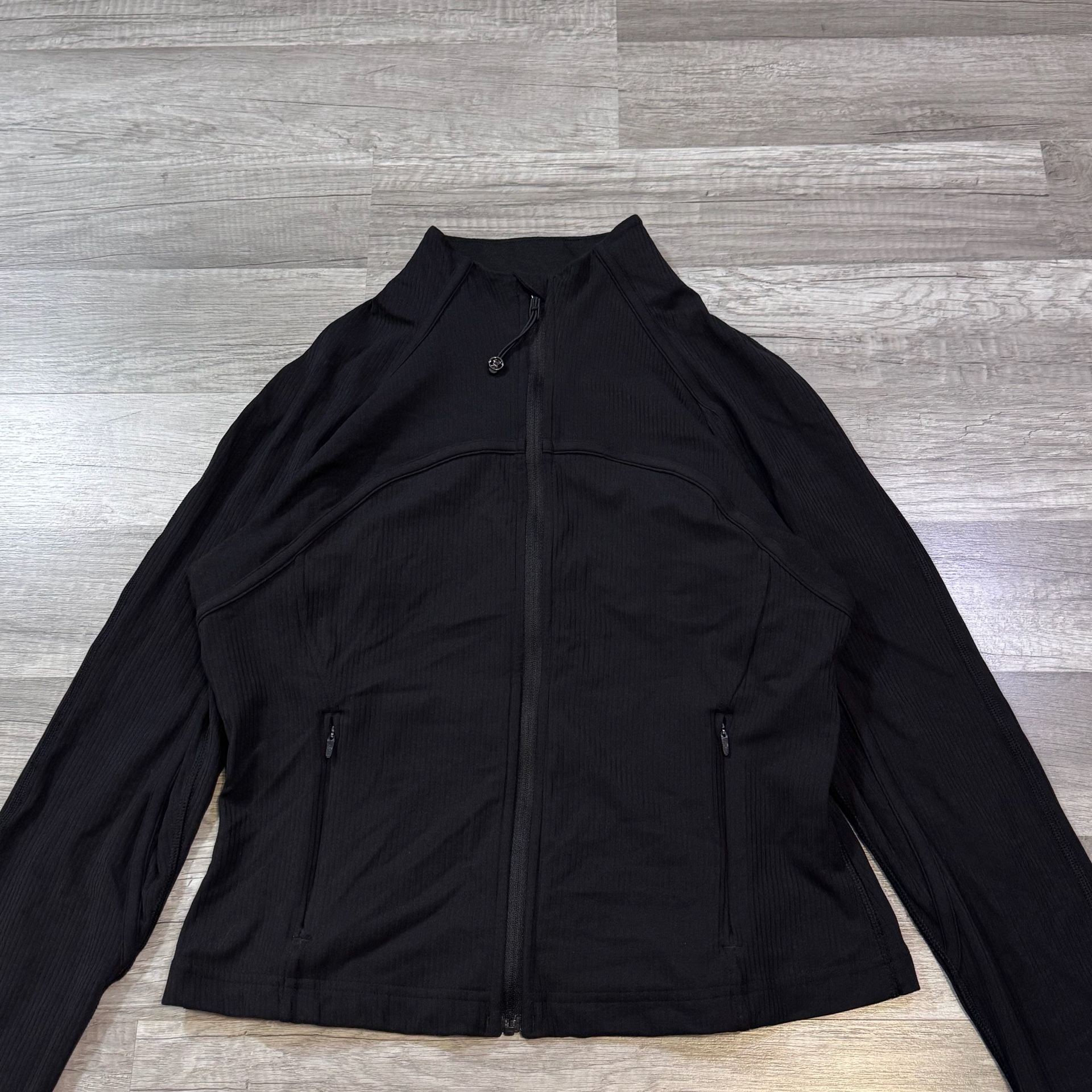 Lululemon Define Jacket Black Ribbed 7
