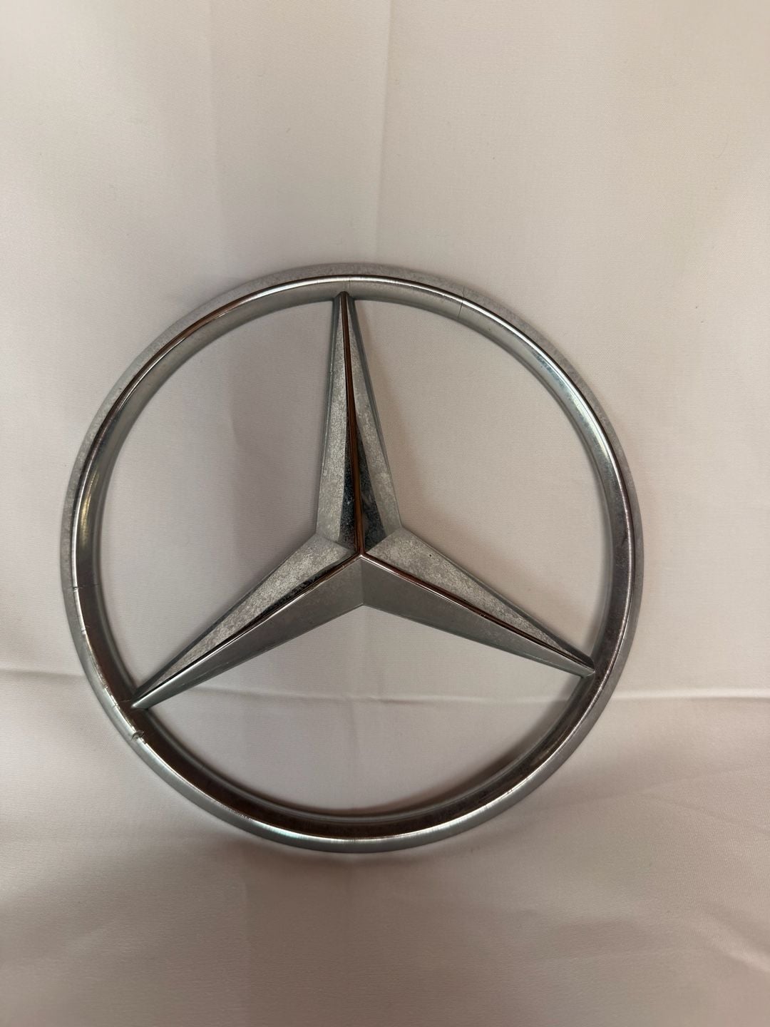 Mercedes-Benz Hood Grille Star Emblem Chrome 7 Inch 4