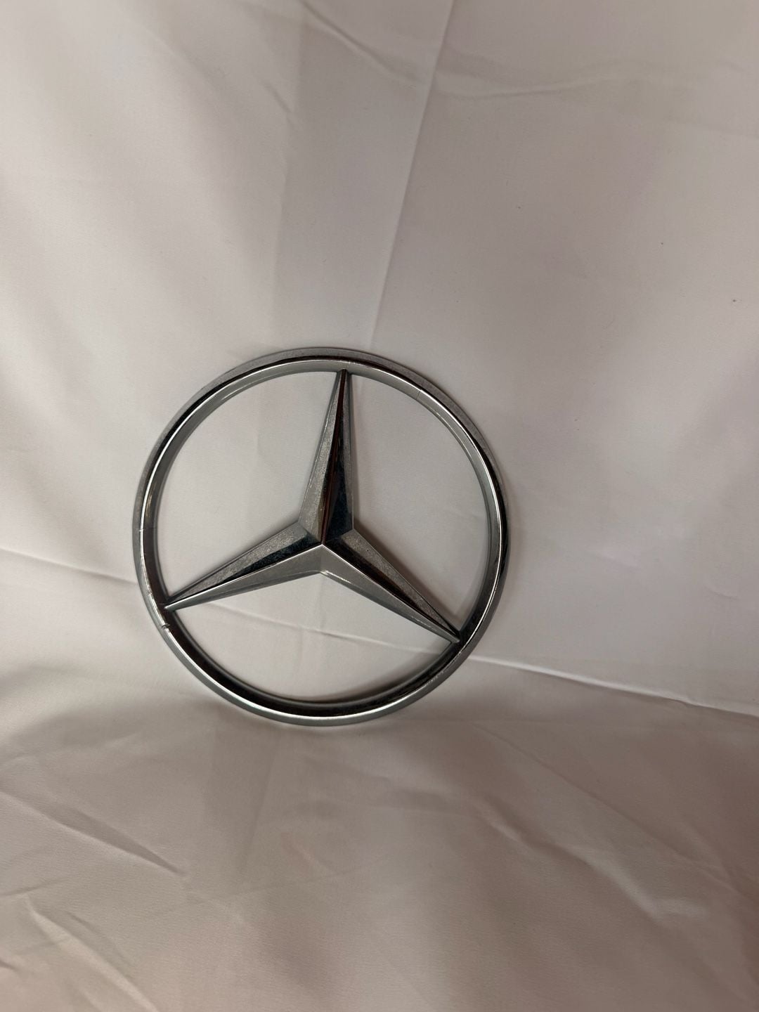 Mercedes-Benz Hood Grille Star Emblem Chrome 7 Inch 5