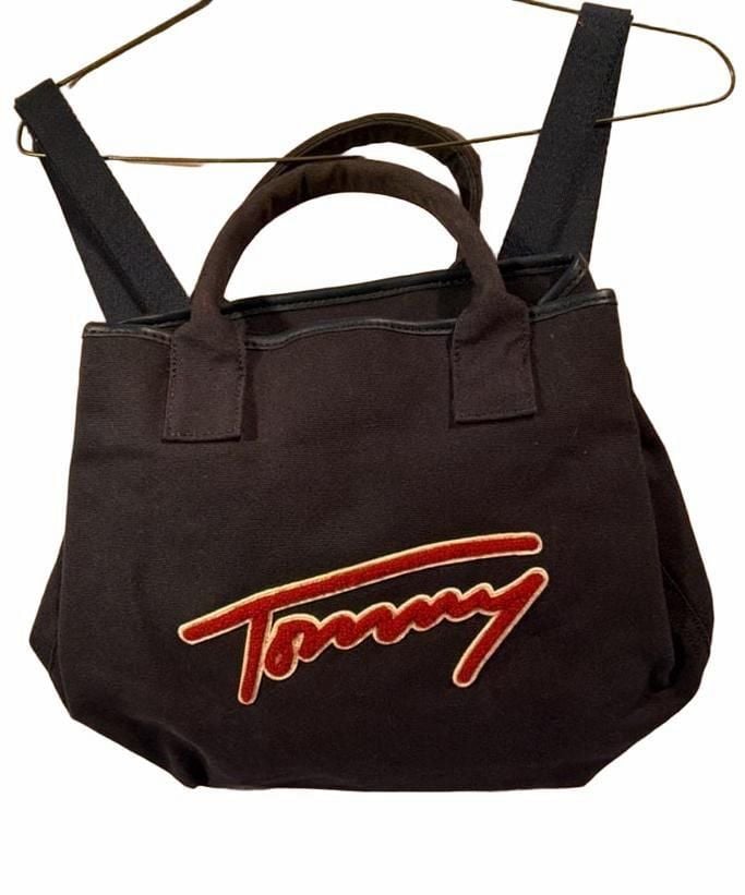 Tommy Hilfiger Aurora Canvas Convertible Tote Backpack 2