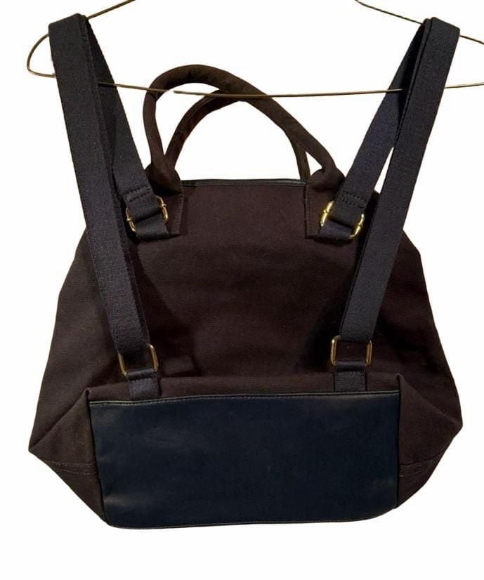 Tommy Hilfiger Aurora Canvas Convertible Tote Backpack 3