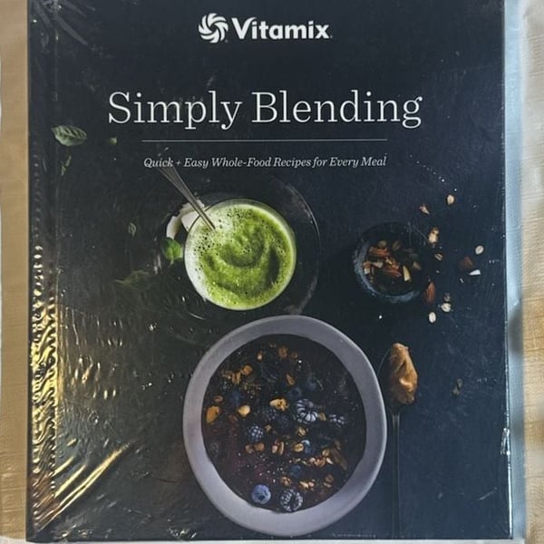 Vitamix Simply Blending Recipe Book New sealed 