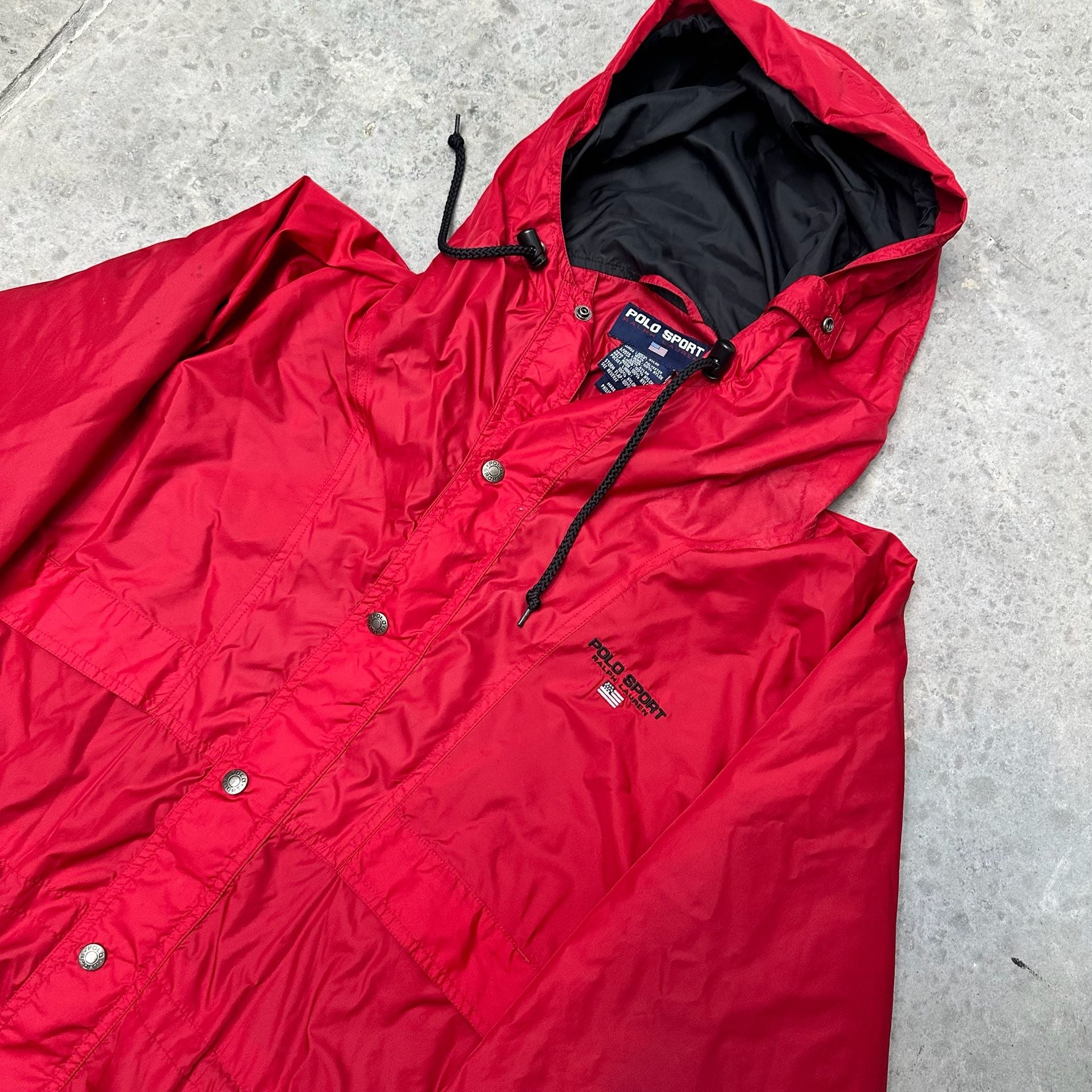 Vintage 90s Polo Sport Ralph Lauren Windbreaker - Medium 3