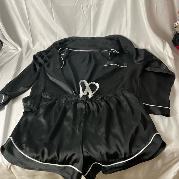 Stars Above Satin Pajama Set Size L