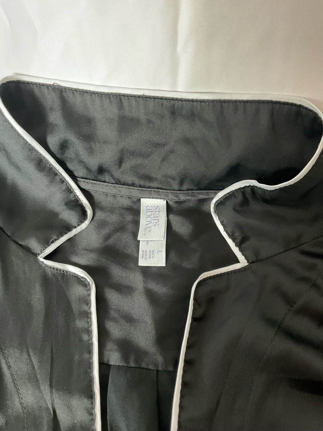 Stars Above Satin Pajama Set Size L 3