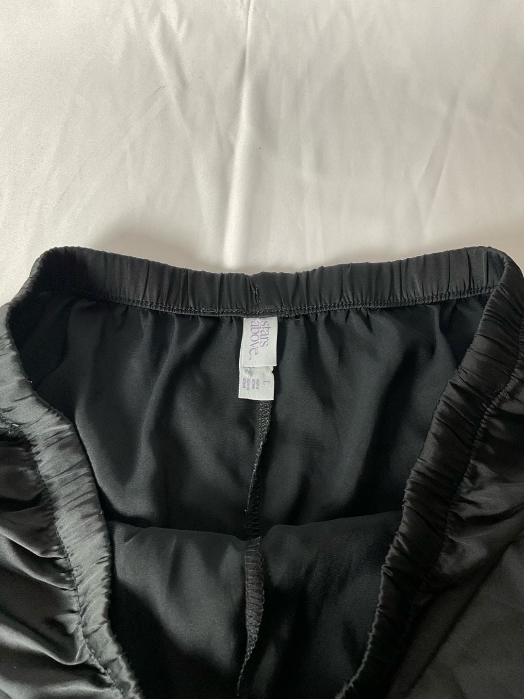 Stars Above Satin Pajama Set Size L 5