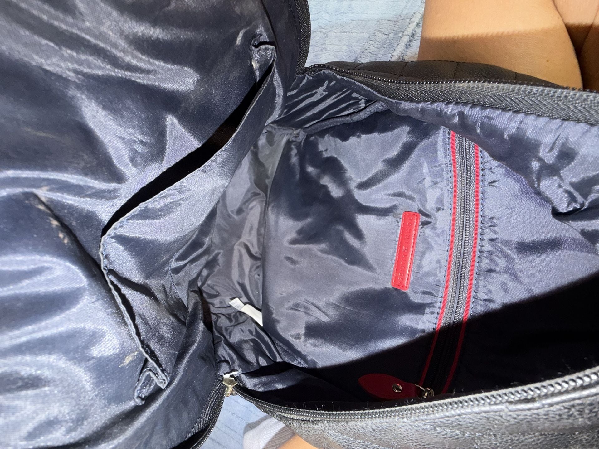 Tommy Hilfiger Quilted Black Backpack 4