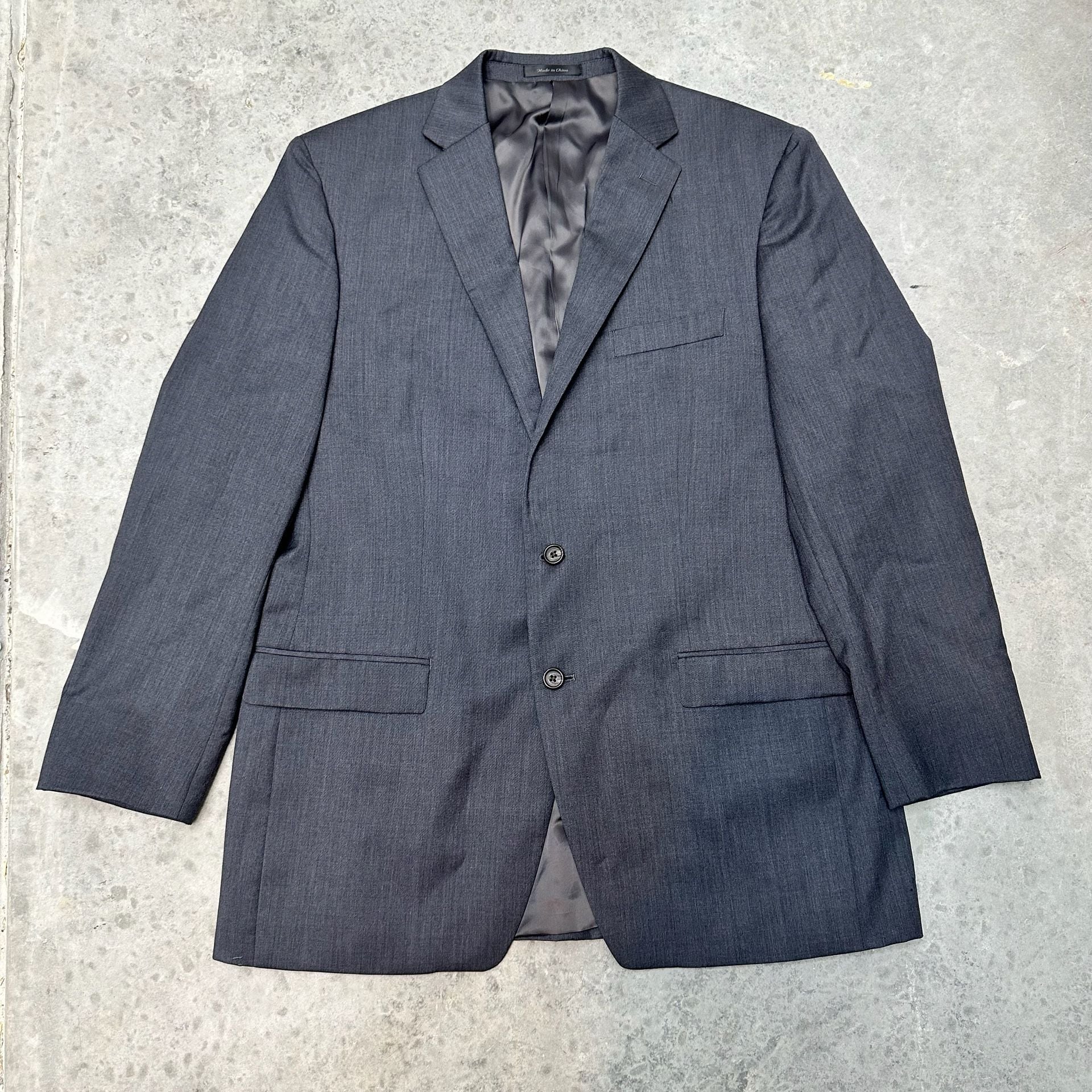 Lauren Ralph Lauren Gray Wool Blazer - 44L 3