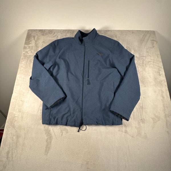 The North Face Apex Bionic Softshell Jacket Size XXL Blue Heather