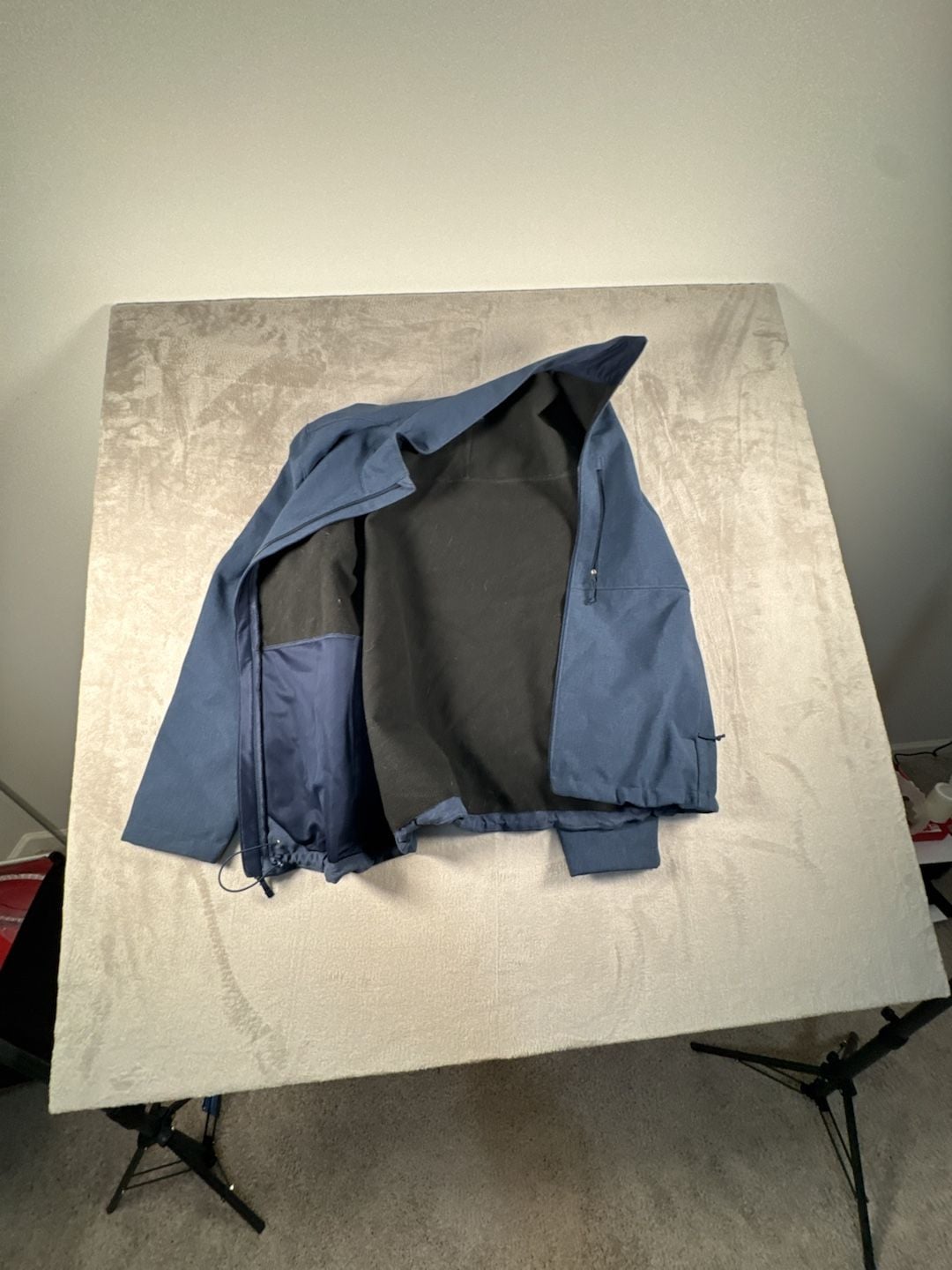 The North Face Apex Bionic Softshell Jacket Size XXL Blue Heather 9