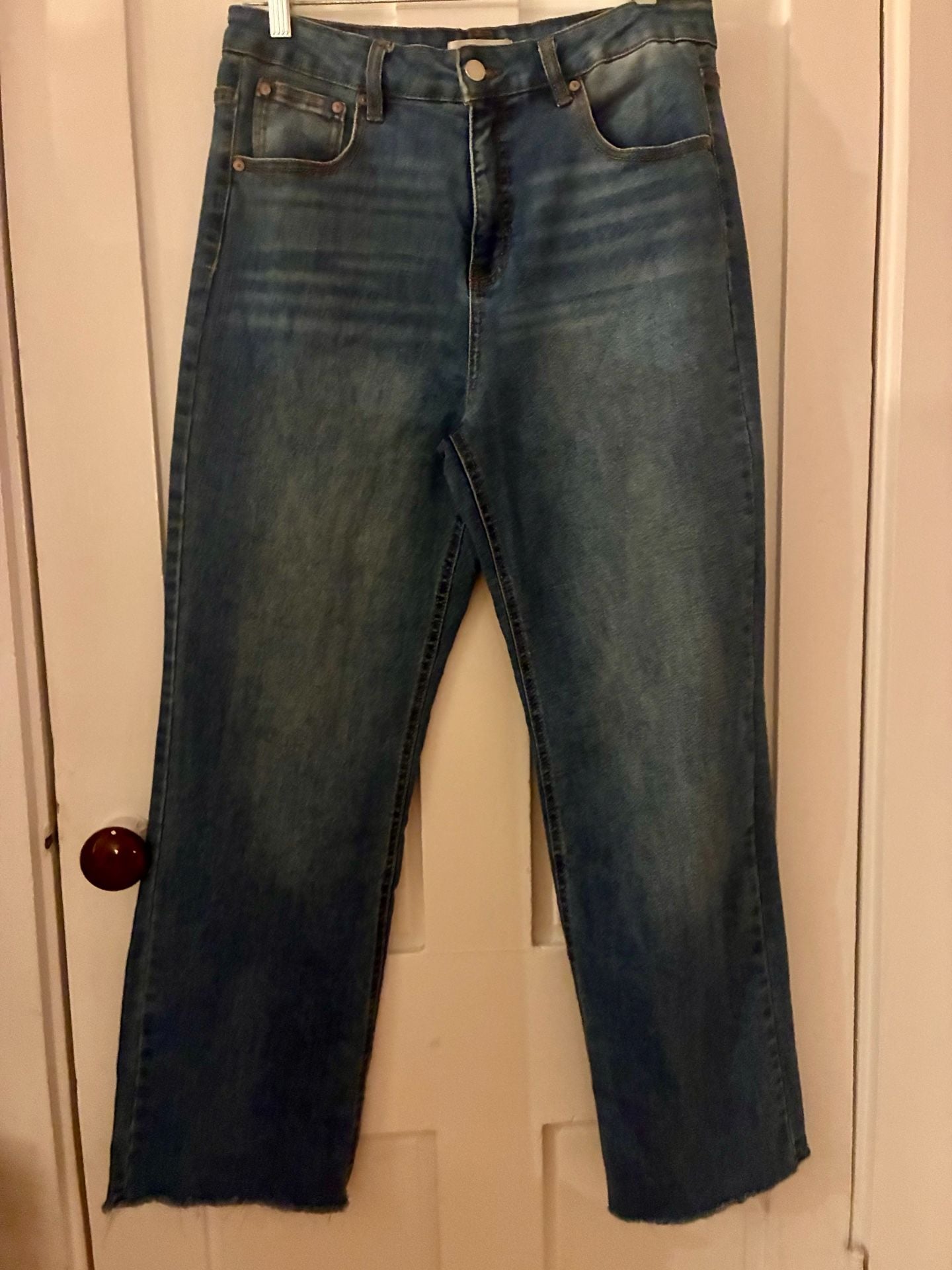 Oat New York Straight Jeans Size 29 Blue 2