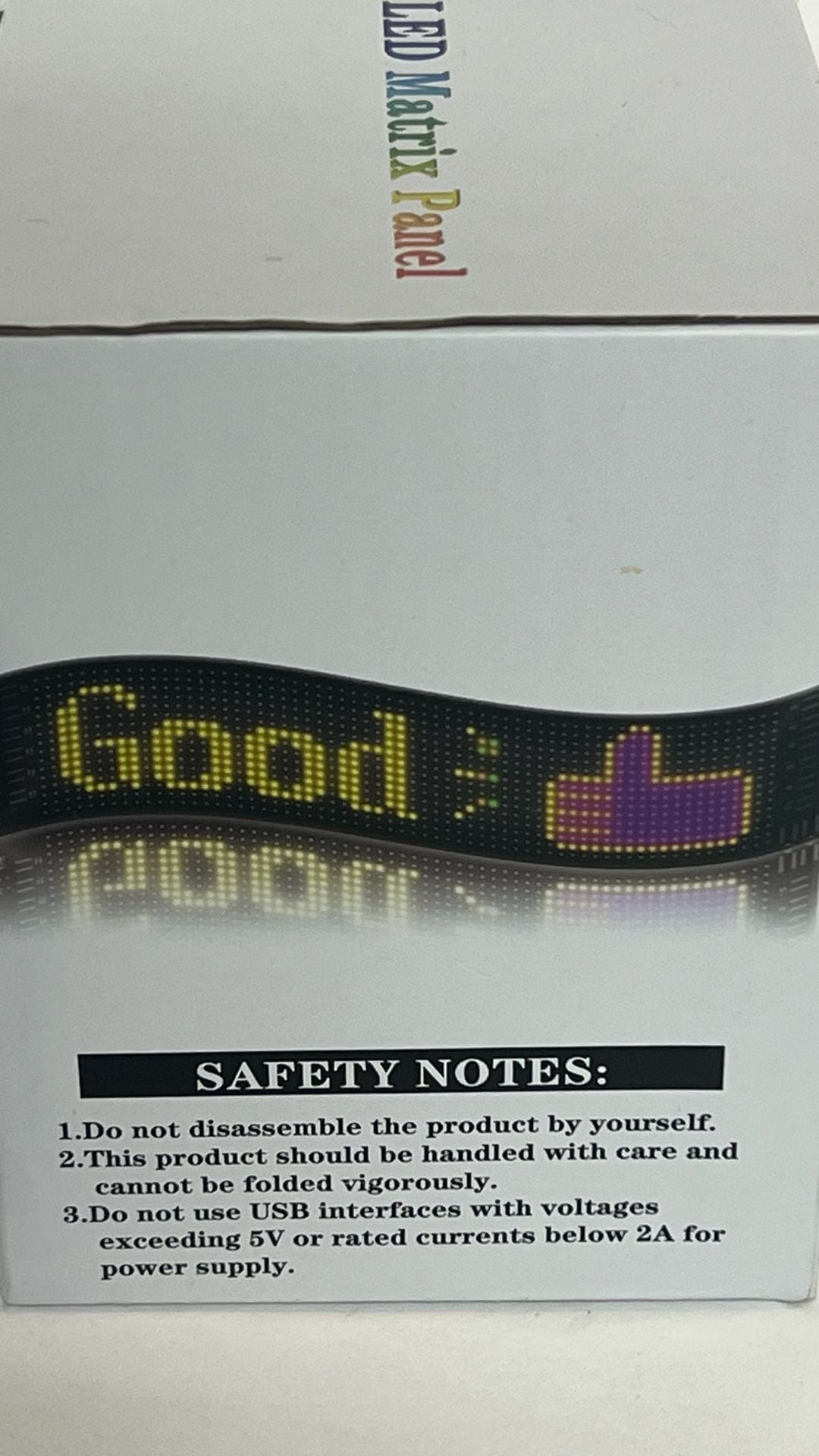 Programmable Flexible LED Matrix Sign / Bluetooth Display Panel 4