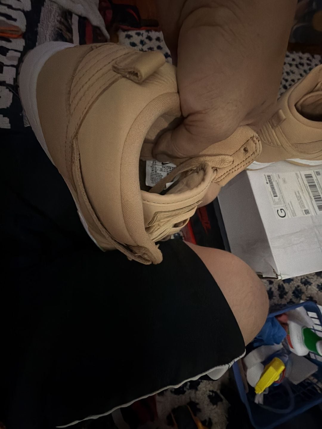 Nike Dunk High Premium Vachetta Tan/Tan Leather Size 8.5 W or 7 M 8