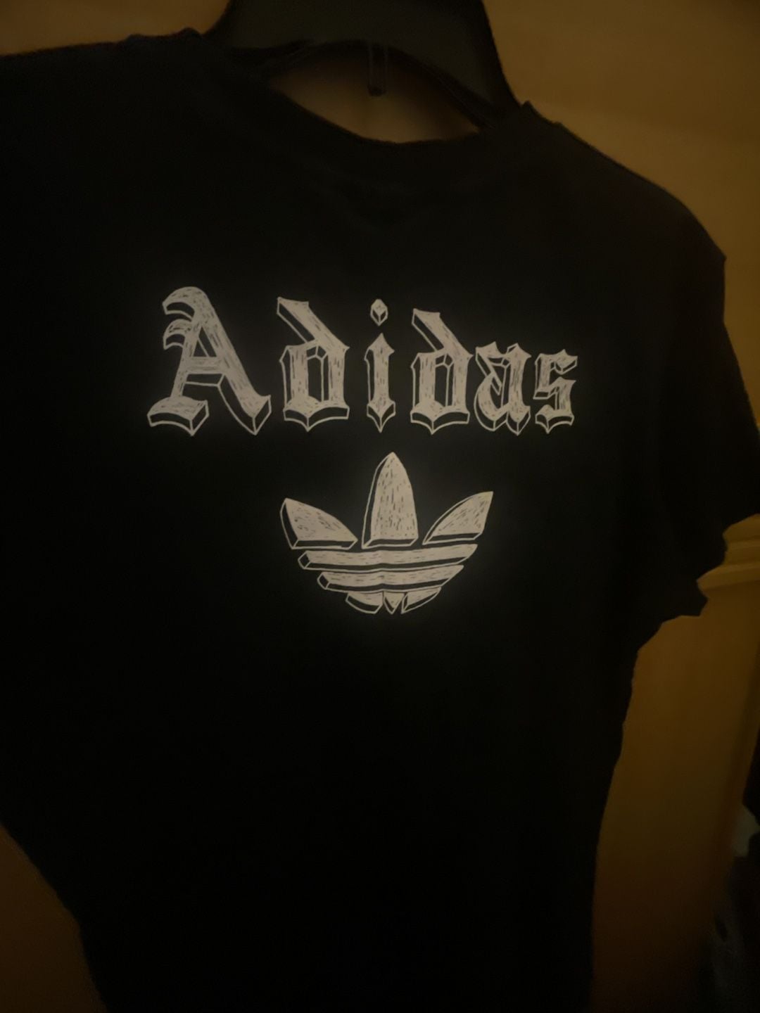 Adidas Graphic T-Shirt Size M Black Owl Hipster Streetwear 7