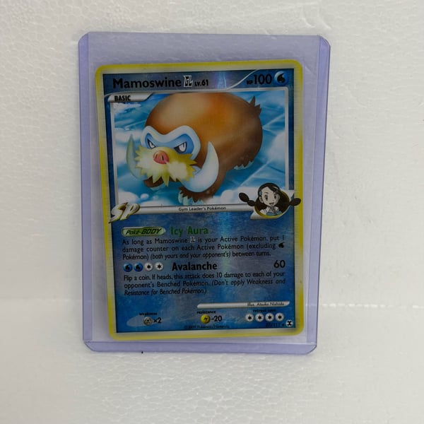 Pokemon Mamoswine GL 27/111 Platinum Rising Rivals