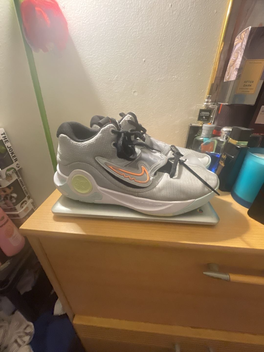 Nike KD Trey 5 X Basketball Shoes Wolf Grey White DD9538-009 2