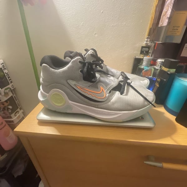 Nike KD Trey 5 X Basketball Shoes Wolf Grey White DD9538-009