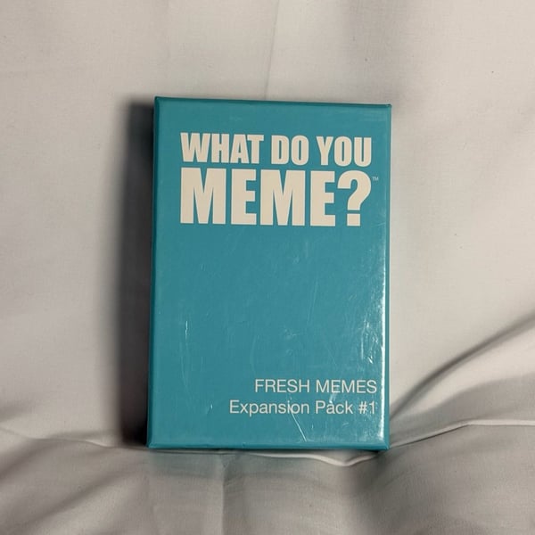 What Do You Meme Fresh Memes Expansion Pack 1 Card Game