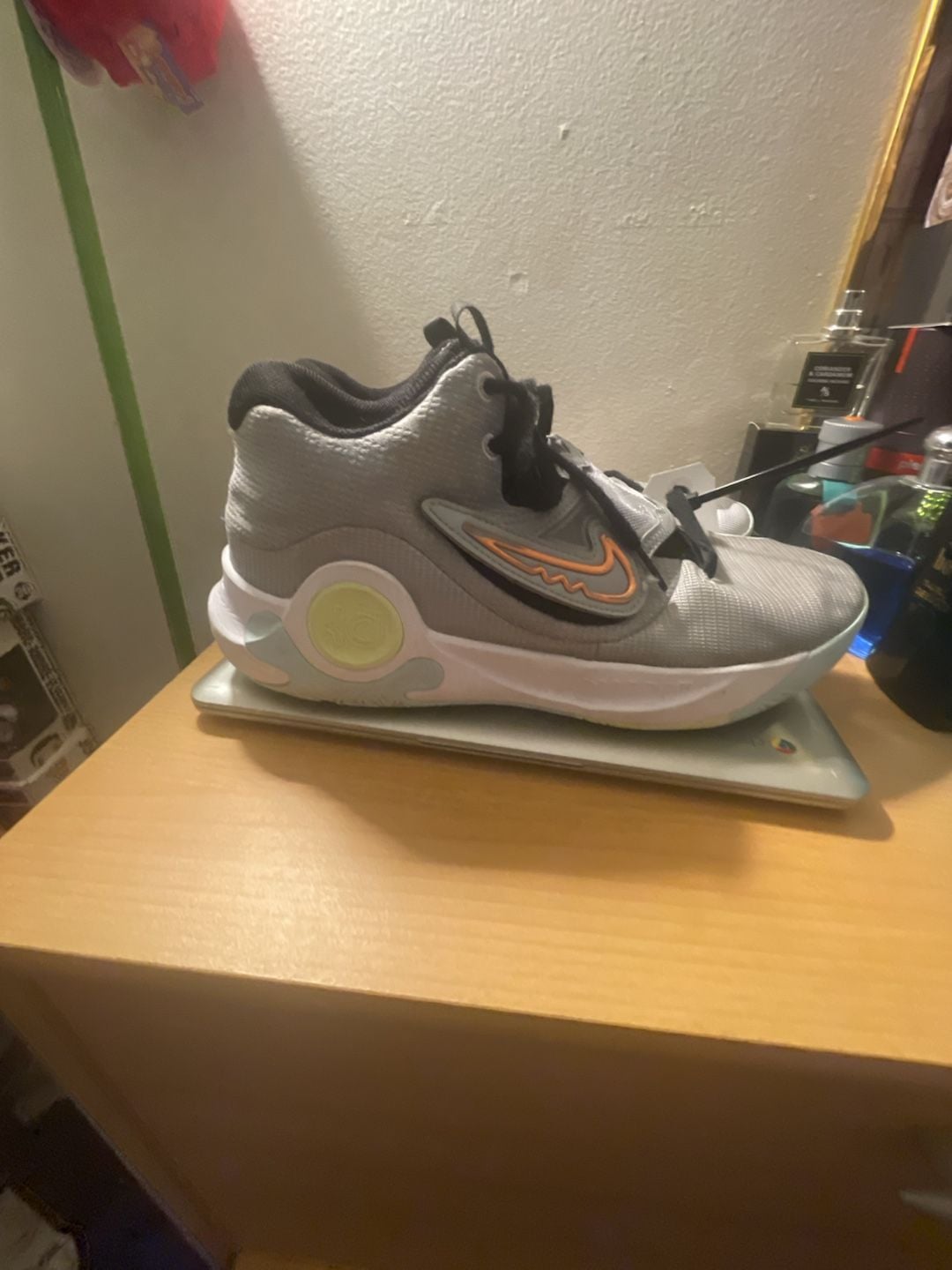 Nike KD Trey 5 X Basketball Shoes Wolf Grey White DD9538-009 5