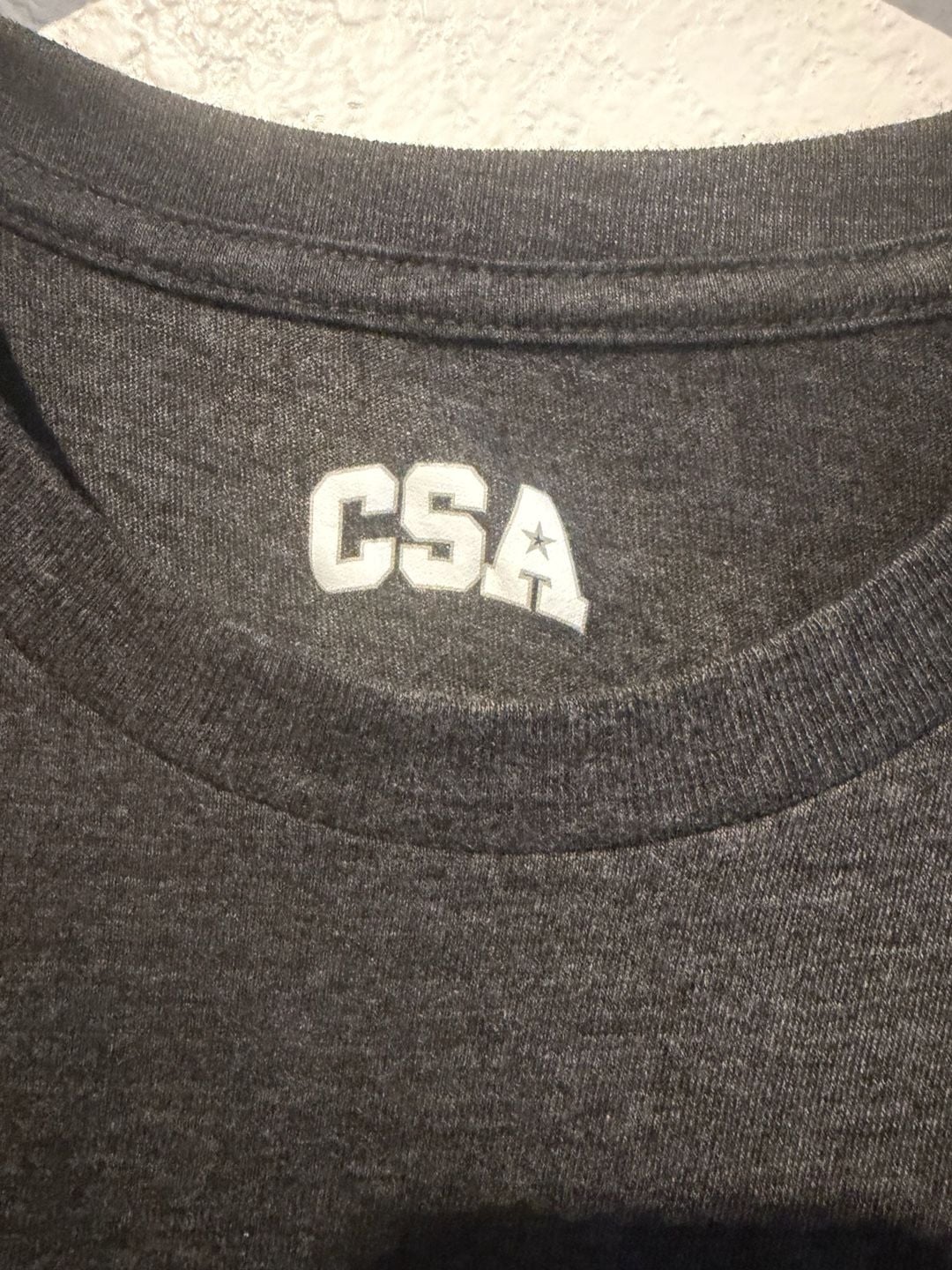 CSA San Diego Padres Graphic T-Shirt Heathered Dark Gray 3