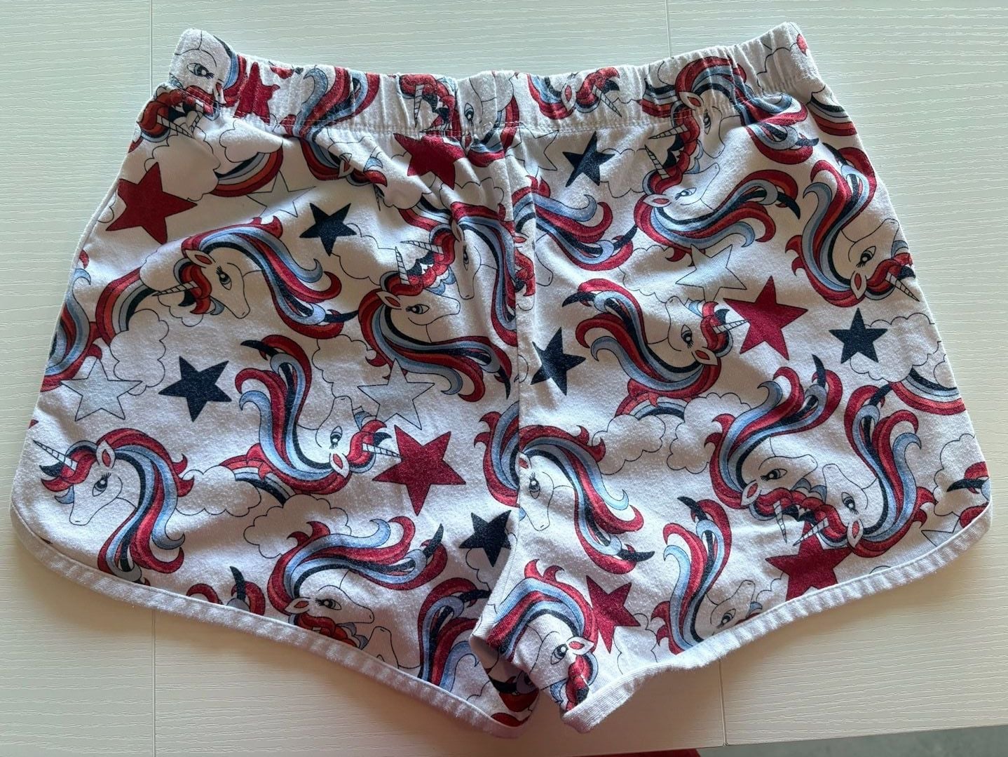 The Children's Place Unicorn Shorts Size XXL/16 (120) 3
