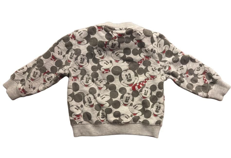Zara Babyboy Disney Mickey Mouse Sweatshirt Size 12/18 Months 2