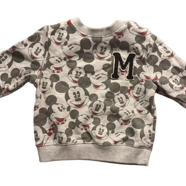 Zara Babyboy Disney Mickey Mouse Sweatshirt Size 12/18 Months