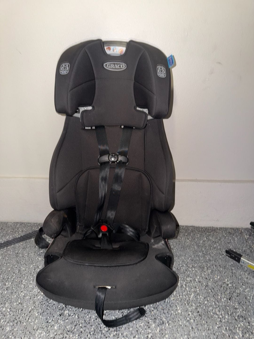Graco Tranzitions 3-in-1 Harness Booster Car Seat Black 1