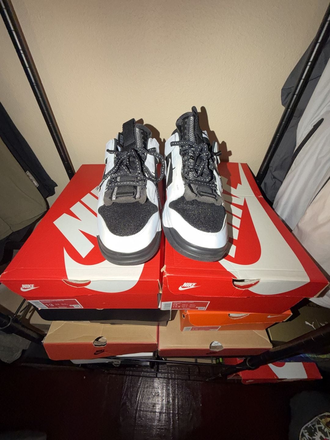 Nike Air Dunk Jumbo Size 13 “Reverse Panda” 2
