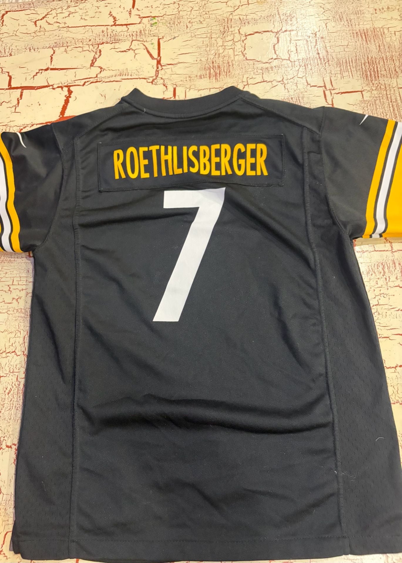 Nike Pittsburgh Steelers Ben Roethlisberger 7 Jersey Size L Youth Black 5