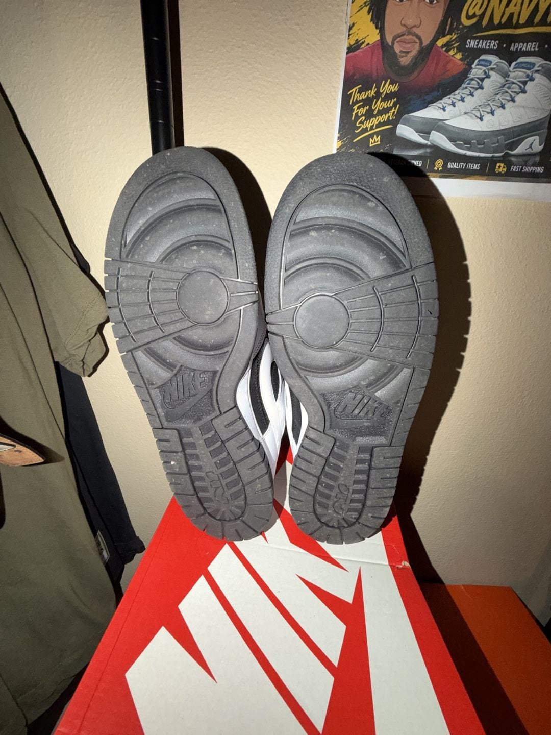 Nike Air Dunk Jumbo Size 13 “Reverse Panda” 10