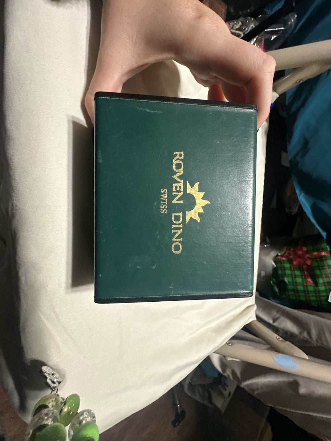 Roven Dino Swiss Two-Tone Dress Watch With Box, Papers & Full Links 2