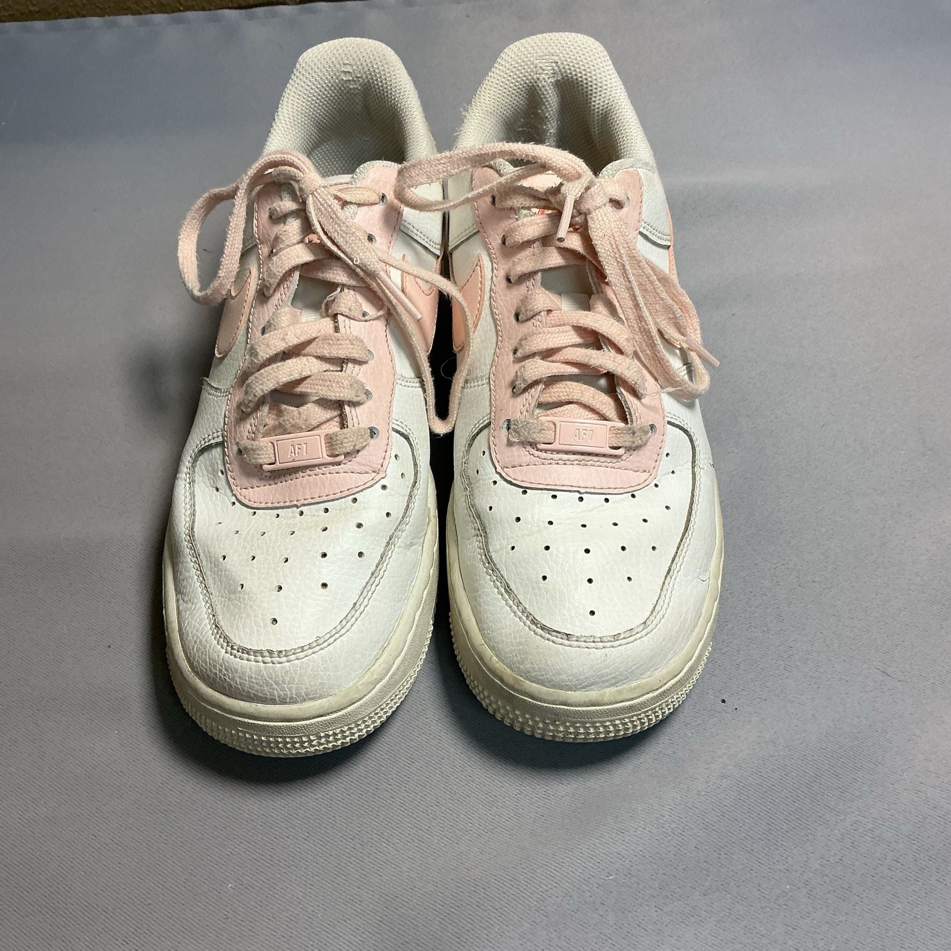 Nike Air Force 1 '07 Sneakers White Pale Coral Pink 2