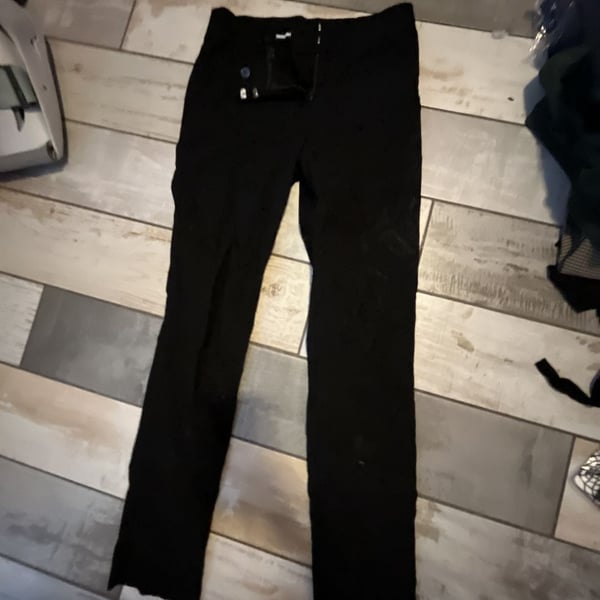 Counterparts Black Slim Fit Trousers Pants
