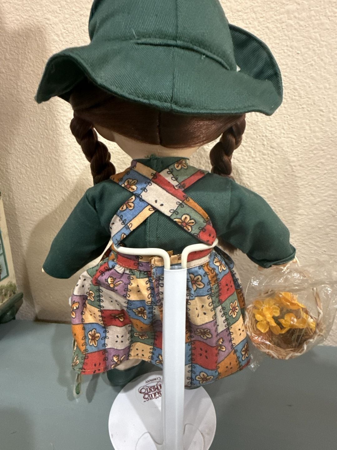 Precious Moments Garden of Friends July Pansy Doll 5