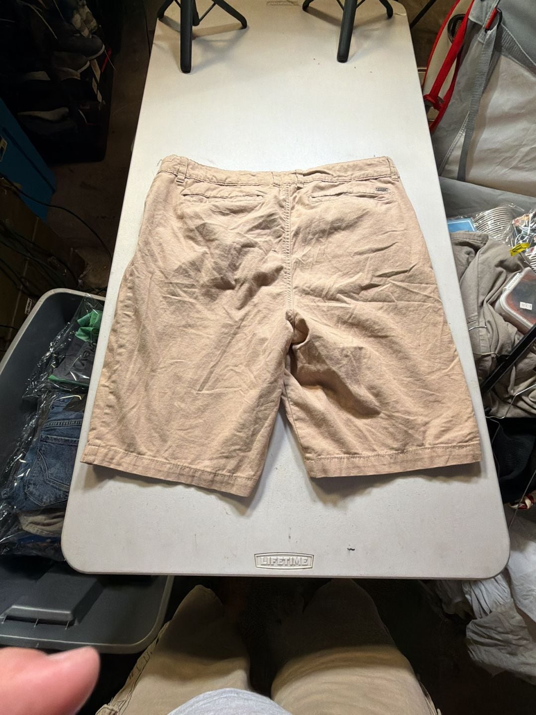 Guess Los Angeles Chino Shorts Size 36 Beige 5