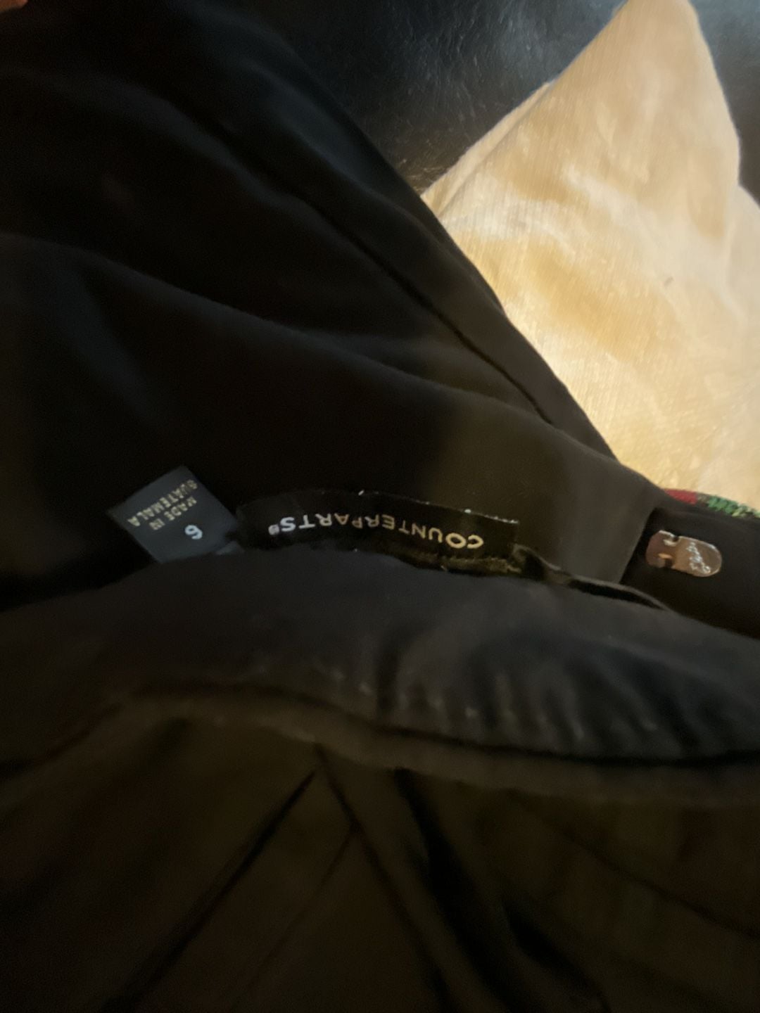 Counterparts Black Slim Fit Trousers Pants 9