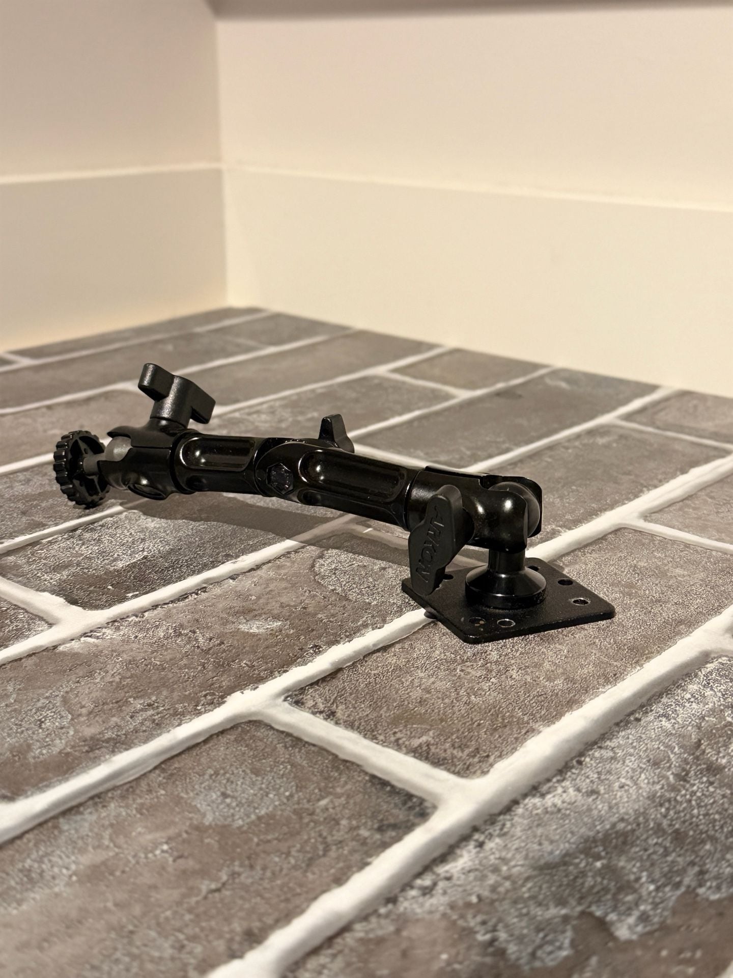 Arkon Heavy Duty Mounting Arm Drill Base AMPS Plate Black 5