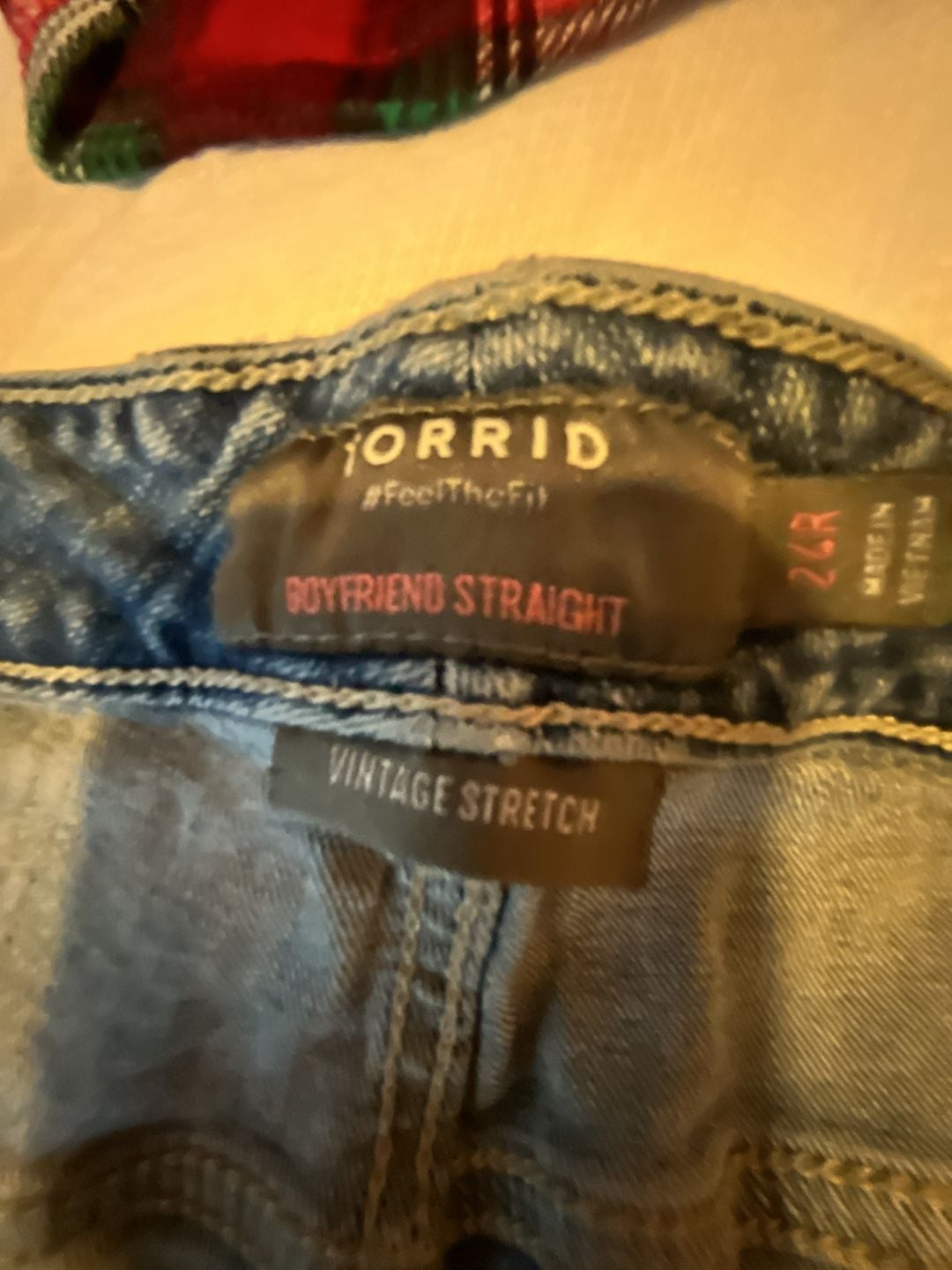 Torrid Boyfriend Straight Size 24R Jeans 8