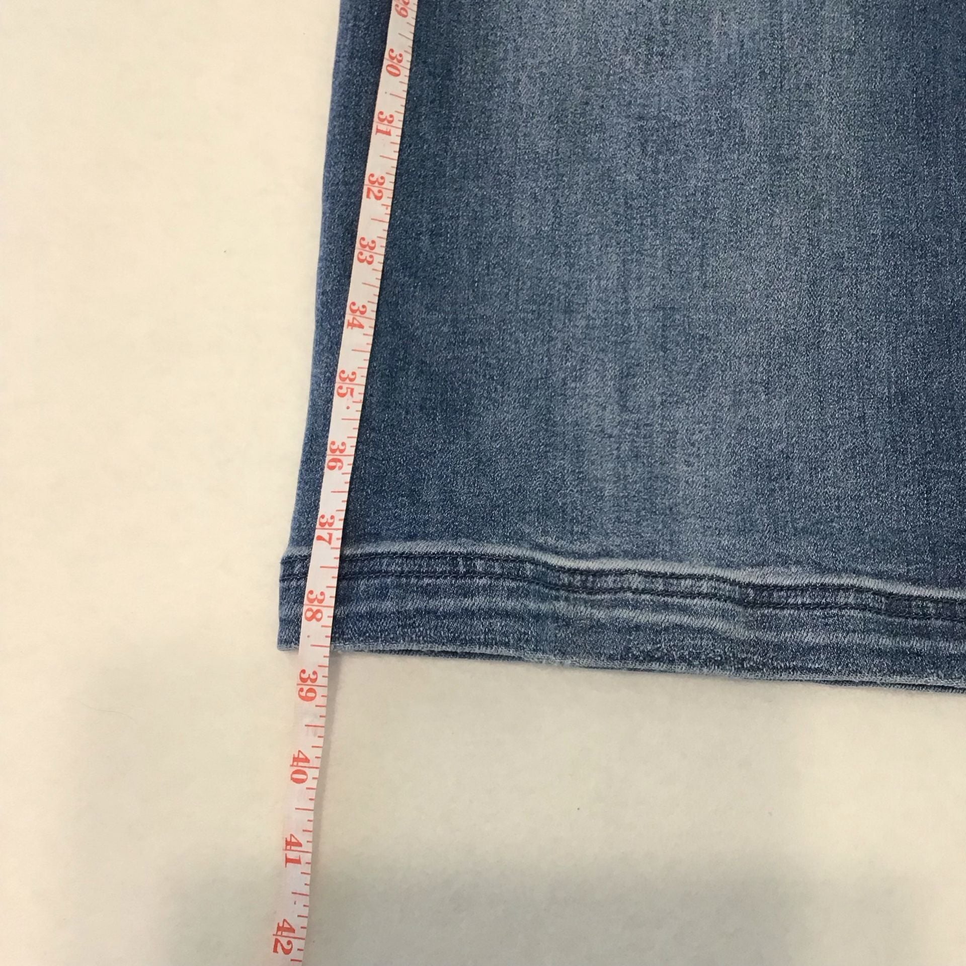 Altar'd State High Waist Wide Leg Jeans Size 31 Blue Mica Denim Crop 5