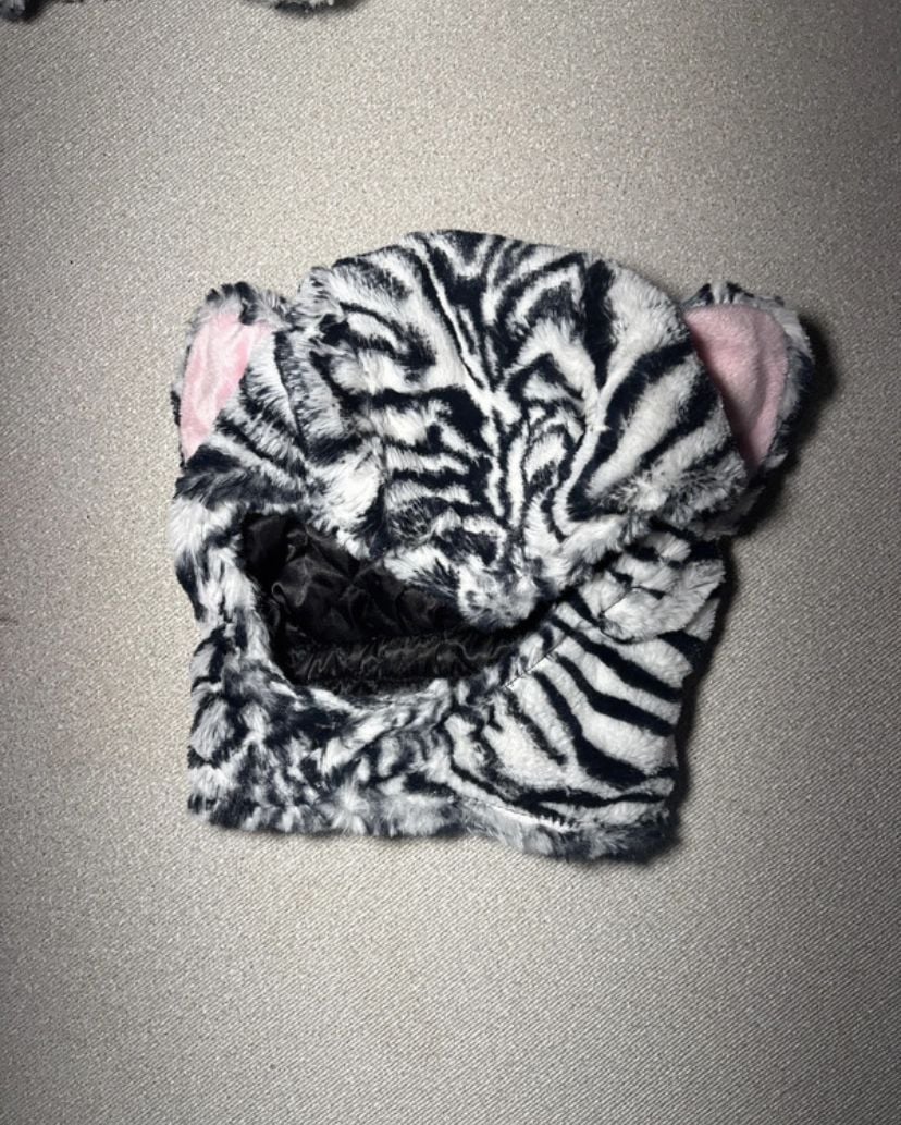 Animal Planet Zebra Costume Size 18-24 Months Plush Jumpsuit 10