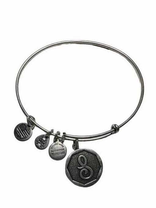Alex And Ani Initial S Charm Bangle Bracelet 2