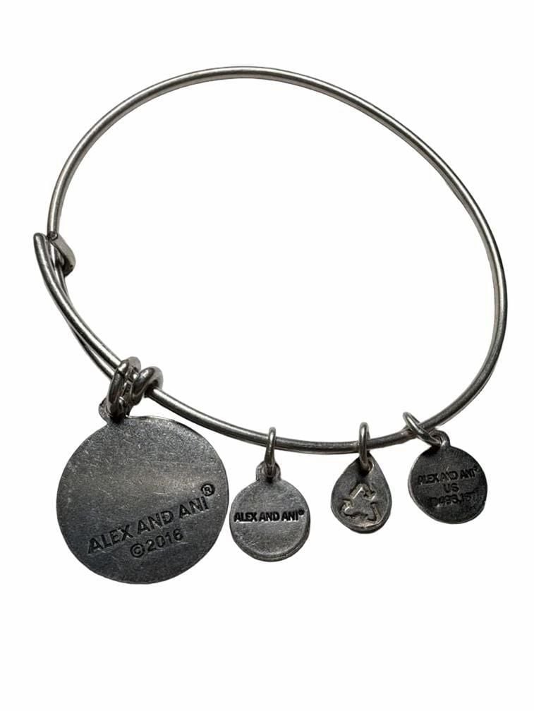 Alex And Ani Initial S Charm Bangle Bracelet 5